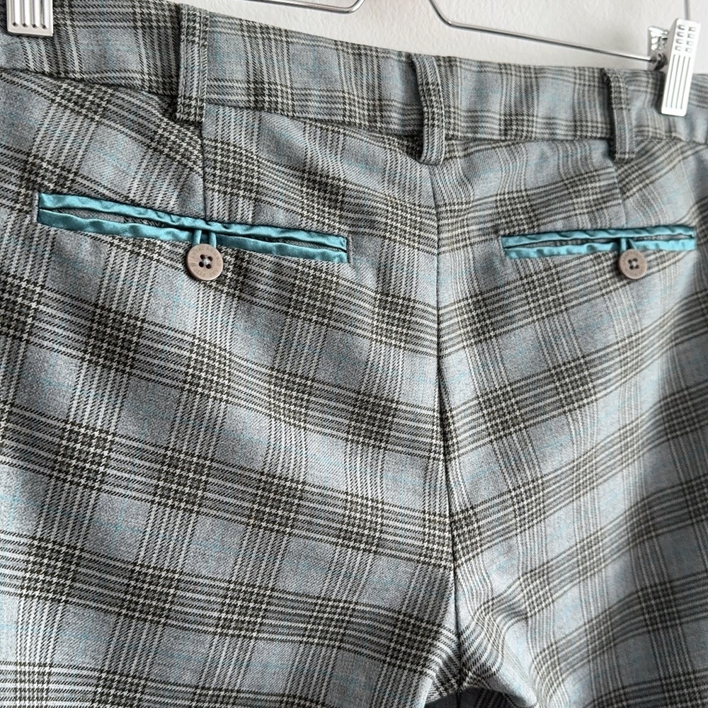 Excellent Abercrombie & Fitch Plaid Wool Blend Ankle Pants - Picture 4 of 8